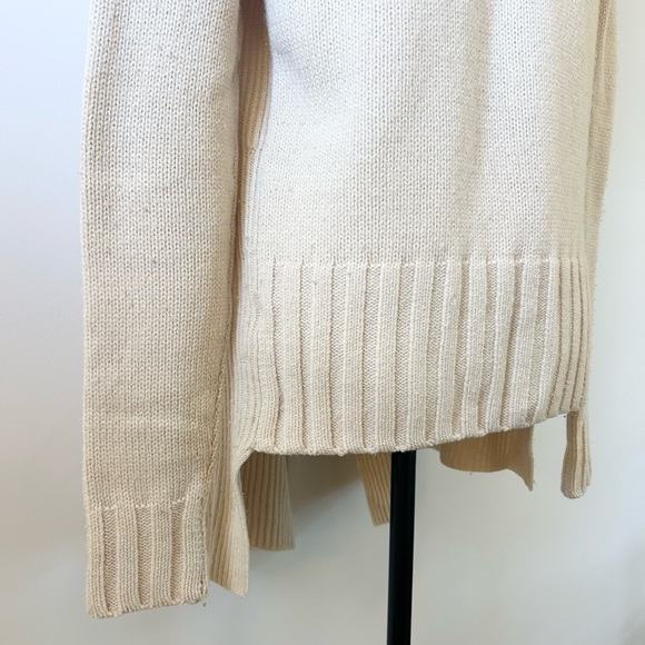 VINCE Tan Cardigan Draped Front Long, luxury Yak Wool - size Medium - Picture 9 of 10